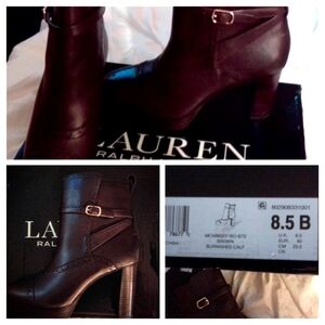 Ralph Lauren McKinley -Bo-Bte Boots Size 8.5 Women Brand New
